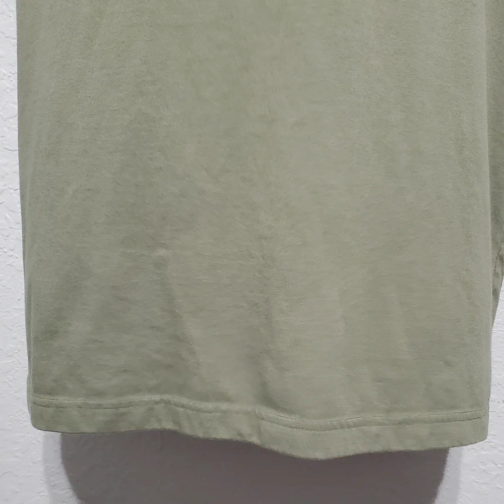2/$30 George Men's Olive Short Sleeve V-Neck T-Shirt Size 2XL